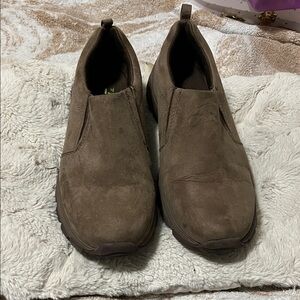 Women's Brown Slip-On Sneakers